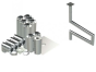 16" - Double Wall Kit, Zero Clearance, Grease Duct, Four 90's, 50' Straight, Including No Weld Hood and Fan Connections DWNAKS-ZC-KIT12 Double Wall Kit - Straight w 4 - 90's