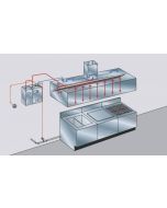 Ansul Pre-Pipe Fire System Deluxe 4’ ANSUL_FIRE_SYSTEM_DLXE_4’ SHOP HOODS, FIRE SUPPRESSION, Ansul Fire Suppression System, Ansul Fire Suppression System Deluxe