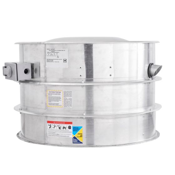 Belt Drive Centrifugal Upblast Seismic Exhaust Fan 3600 CFM, 1151 RPM, 3PH 48B3S-3600-FF SHOP HOODS, EXHAUST/SUPPLY FANS, Seismic Rated Fans, Belt Drive Exhaust Fans, 3 Phase