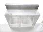 Hoodmart Restaurant Hood w/ PSP Makeup-Air 1948HBPSP SHOP HOODS, HOODS ONLY, Makeup Air Hoods, Perforated Supply Plenum (PSP) , Standard PSP
