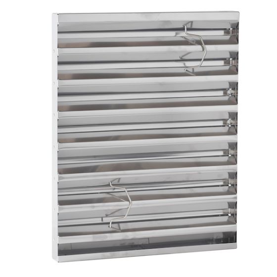Grease Filter 2' & 4' ventless 16" x 20" x 2" STAINLESS_16_20_2 SHOP HOODS, ACCESSORIES, Filters, Ventless