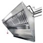 Hoodmart Stainless Steel Integrated Exhaust Low Box Concession Hood System w/Kidde Fire Suppression LBOX-AV5C-KF SHOP HOODS, COMMERCIAL HOOD PACKAGES, Concession Hood Packages, Integrated Exhaust Hood and Fan System for Food Truck / Concession w/ Fire Suppression, New LBOX-AV Integrated Food Truck/ Concession Pkg w/ Kidde Fire Suppression