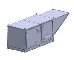 TK1 - 1PH (1900 cfm) - Direct Gas Fired Makeup Air Unit/EVAP