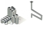 16" - Kit de Doble Pared, Espacio Cero, Ducto de Grasa, Cuatro Codos de 90°, 50' Recto, Incluyendo Conexiones de Campana y Ventilador Sin Soldadura DWNAKS-ZC-KIT12 Double Wall Kit - Straight w 4 - 90's