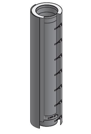 18" Diámetro, Ducto de Grasa de Doble Pared con Espacio Reducido, 48" Longitud de Corte DWCK18-48CL-RC COMPRAR, DUCTOS, Double Wall Reduced Clearance Grease Duct Accessories, Double Wall 18” Diameter