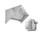 HoodMart Sistema de Campana para Remolque de Concesión 10' x 30" EXSS010C COMPRAR, CAMPANAS COMERCIALES, Paquetes de Campana de Camiones de Comida, Paquetes de comida / camiones de concesión