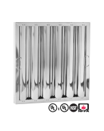 Filtro de Grasa de Deflector de Campana Comercial de Acero Inoxidable, 20-inch x 20-inch x 2-inch STAINLESS_20_20_2 COMPRAR, ACCESORIOS, Filtros