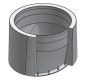 14" Diámetro, Ducto de Grasa de Doble Pared con Espacio Cero, Adaptador de Campana Sin Soldadura - Inicio DWCK14-NWHO-ZC Double Wall 14” Diameter