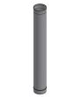 18" Diámetro, Ducto de Grasa de Pared Simple, 48" Longitud Fija SWCK18-48L COMPRAR, DUCTOS, Accesorios de conducto de grasa de pared simple, Pared simple de 18 de diámetro