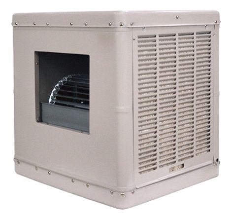 Downdraft Evaporative Swamp Cooler, 1/2HP, 15'-18' CAMPANAS EVAP 7500DD - 1/2HP COMPRAR, ESCAPE / SUMINISTRO VENTILADORES, Ventiladores de maquillaje, Evap / Swamp Coolers