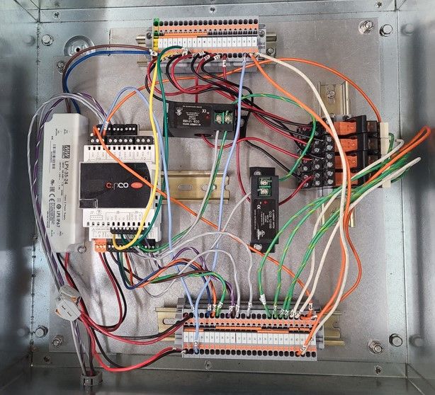 Paquete de Control Eléctrico - Listado UL - 4 Extracción/4 Suministro 1353 COMPRAR, ACCESORIOS, Sistemas eléctricos, Electrical Control Box