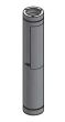 10" Diámetro, Ducto de Grasa de Doble Pared con Espacio Reducido, Longitud de Puerta de Acceso en Línea DWCK10-IAD-RC COMPRAR, DUCTOS, Double Wall Reduced Clearance Grease Duct Accessories, Double Wall 10” Diameter
