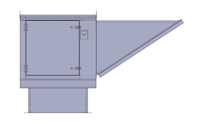 SF5H Huracán Clasificado Ventilador de Suministro .33 HP, 3PH, 230V, 1000 CFM, 10" Soplador SF5H-3PH COMPRAR, ESCAPE / SUMINISTRO VENTILADORES, Hurricane Rated Fans, Supply Fans, 3 Phase