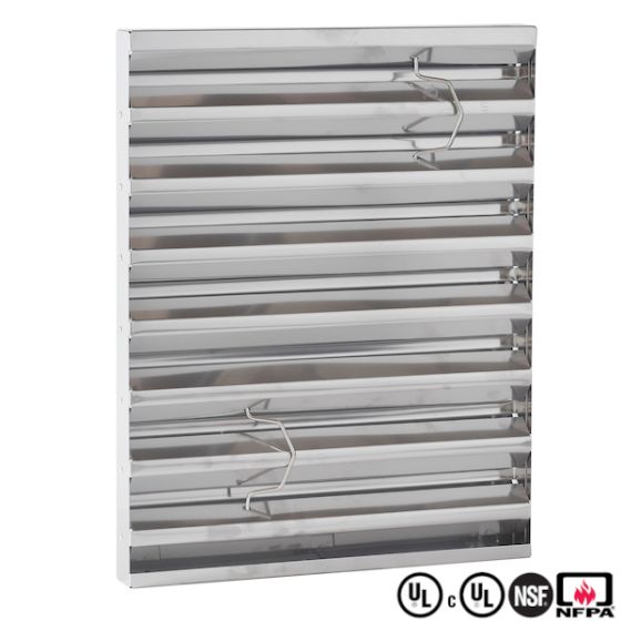 Filtro de Grasa 3' sin ventilación 16" x16" x 2" STAINLESS_16_16_2 COMPRAR, ACCESORIOS, Filtros, Sin ventilación