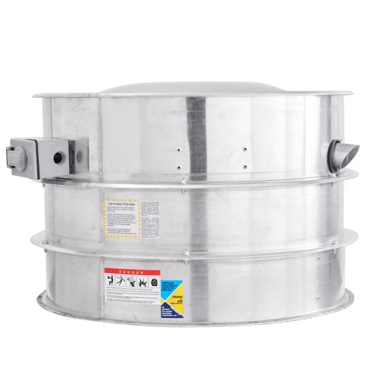 Ventilador de Extracción Huracán Centrífugo Ascendente de Transmisión por Correa 2600 CFM, 1210 RPM, 1PH 36BH-2600-FF COMPRAR, ESCAPE / SUMINISTRO VENTILADORES, Hurricane Rated Fans, Belt Drive Exhaust Fans, Exhaust Fans, 1 Phase