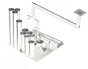 22"- Kit de Pared Simple, Dos 16" Conexiones, Ducto de Grasa, Dos Codos de 90°, 30' Recto, Incluyendo Conexiones de Campana y Ventilador Sin Soldadura SWNAKS-KIT20 COMPRAR, DUCTOS, Kits de conducto de grasa de pared simple, Kit de pared simple - Straight w / Pant Leg y 2 - 90's