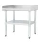 NAKS 24" x 24" 18 Gauge Stainless Steel Equipment Stand with Undershelf STAND-2424 COMPRAR, Equipo, Stands de equipos