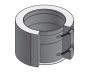 16" Diámetro, Ducto de Grasa de Doble Pared con Espacio Cero, Adaptador de Collar con Brida DWCK16-FCS-ZC COMPRAR, DUCTOS, Double Wall Zero Clearance Grease Accessories, Double Wall 16” Diameter