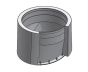 20" Diámetro, Ducto de Grasa de Doble Pared con Espacio Cero, No Weld Campana Adapter Oval - Start DWCK20-NWHO-ZC COMPRAR, DUCTOS, Double Wall Zero Clearance Grease Accessories, Double Wall 20” Diameter