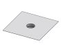 16" Diámetro, Ducto de Grasa de Pared Simple, Adaptador de Placa de Ventilador - Final SWCK16-FPE:29X29 COMPRAR, DUCTOS, Accesorios de conducto de grasa de pared simple, Pared simple de 16 "de diámetro