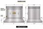 Hanging Ventless Island Hood with Fire Suppression VH-48-OVI COMPRAR, CAMPANAS SIN SALIDA, Hanging Ventless, 48 INCH INTERIOR
