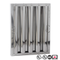 Filtro de Grasa de Deflector de Campana Comercial de Acero Inoxidable, 20-inch x 16-inch x 2-inch STAINLESS_20_16_2 COMPRAR, ACCESORIOS, Filtros