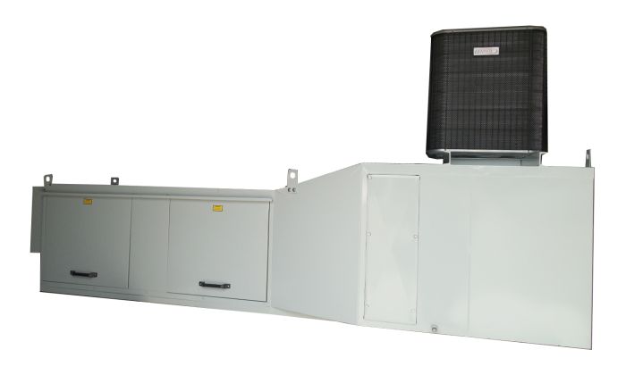 T2-DX-3PH - Direct Gas Fired Temperado Aire de Reposición Unit/DX T2-DX-3PH COMPRAR, ESCAPE / SUMINISTRO VENTILADORES, Ventiladores de maquillaje, Aire de suministro calentado por gas directo, Unidad de Aire de Maquillaje Templado con Gas Directo / DX