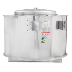 Ventilador de Extracción Centrífugo Ascendente de Transmisión por Correa 4000 CFM, 1240 RPM, 1 PH