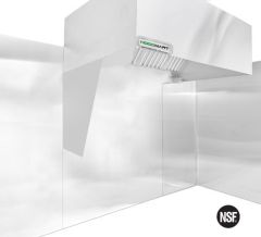 (Izquierda) Cortinas Laterales Aisladas de Acero Inoxidable Media L/R -23" Superior 48" Alto 20" Inferior