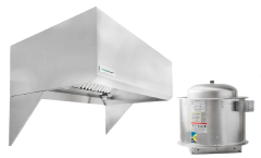 HoodMart Sistema de Campana de Extracción de Restaurante