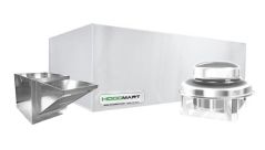 HOODMART Campana de Calor y Humos TIPO 2 SISTEMA con AIRE DE REPOSICIÓN 10' x 48"