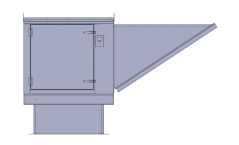 SF7S Ventilador de Suministro con Clasificación Sísmica .75 HP, 1PH, 115V, 2000 CFM, 10" Soplador