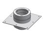 20" Diámetro, Ducto de Grasa de Doble Pared con Espacio Cero, Soporte de Placa de Anclaje DWCK20-APS-ZC Double Wall 20” Diameter
